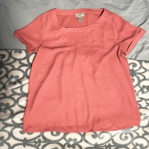 Loft Peach Blouse